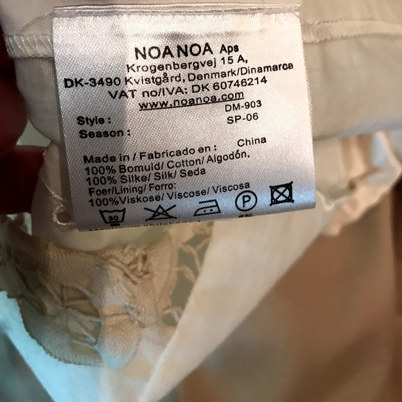 White Noa Noa English Tea Dress - Picture 7 of 7